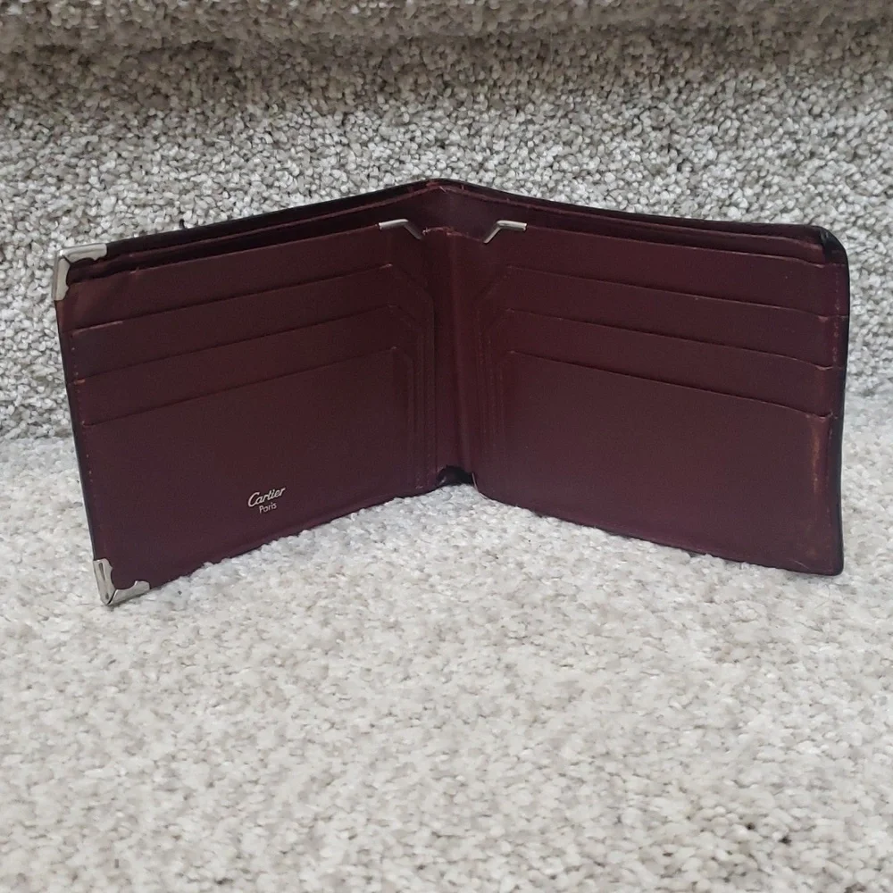 Cartier bifold wallet Authentic